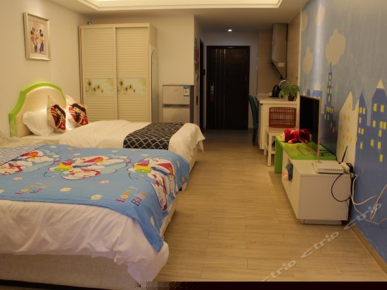 欢喜儿童乐园亲子主题双床间