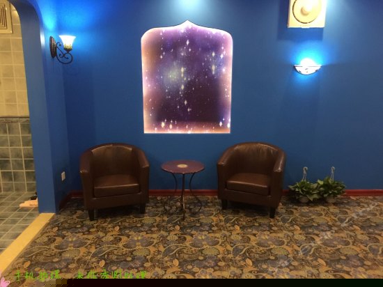 铁艺床之异国风情贵妃浴缸房(无窗)