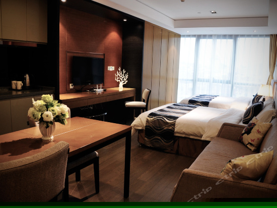 度假城景双床房