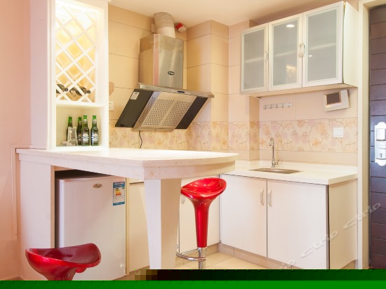 浪漫海景圆床房