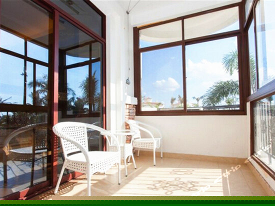 高级园景大床房