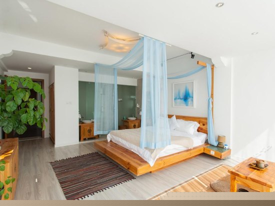 亲水海景落地窗大床房（风花1）