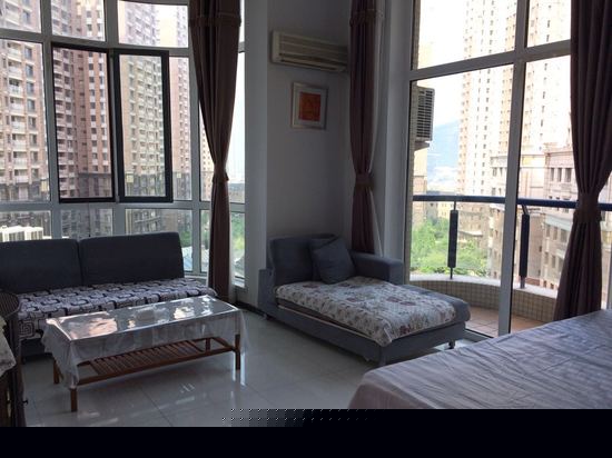 复式海景双床房