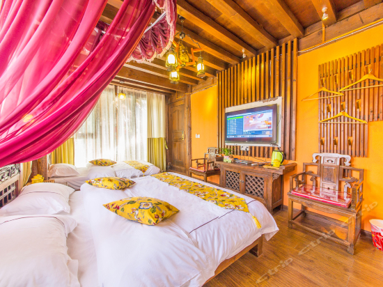 阳光观景双床房