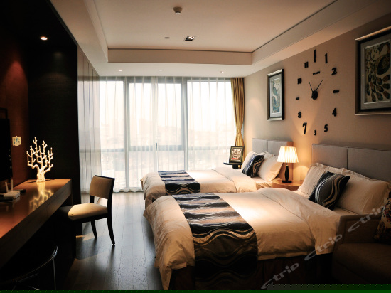 度假城景双床房