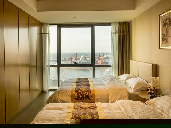 高级海景双床间