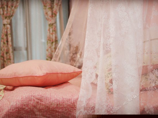 甜蜜粉色公主房大床房