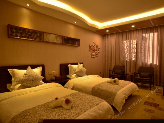 梯田花海观景双床房