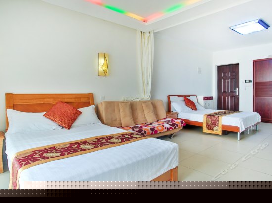 高级海景双床间