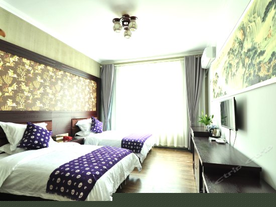 白石溪空调双床房