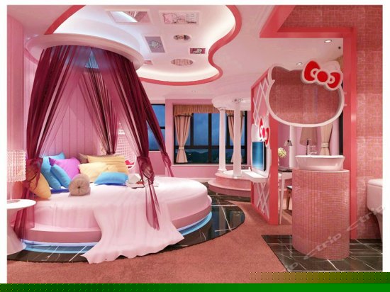 凯蒂萌心高级主题房