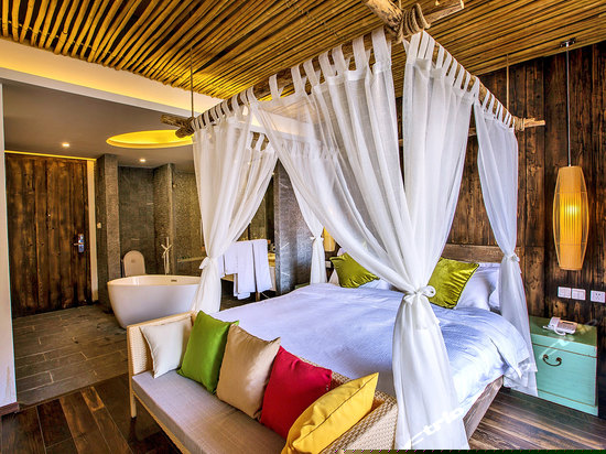 花园海景大床房