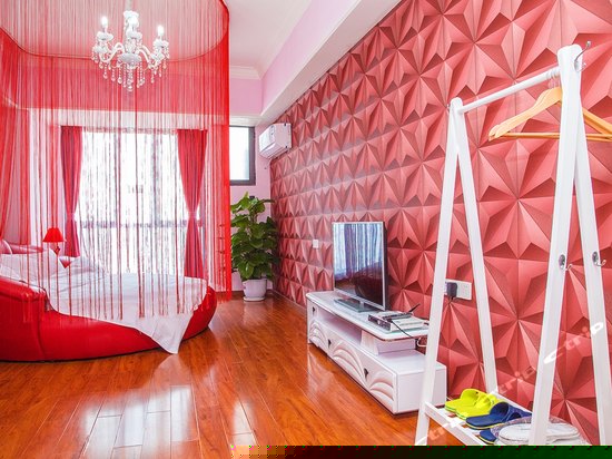 浪漫激情大圆床