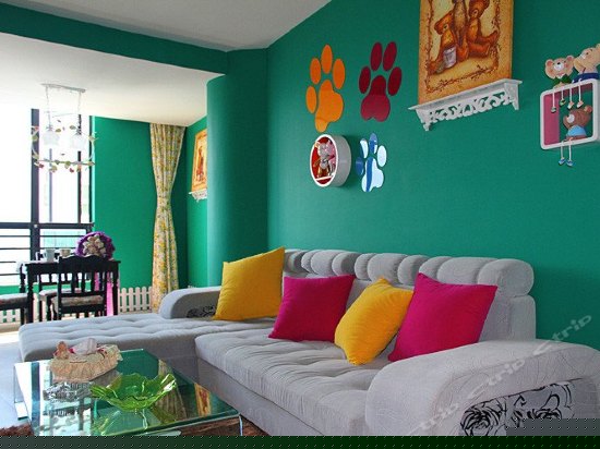 主题园景家庭房