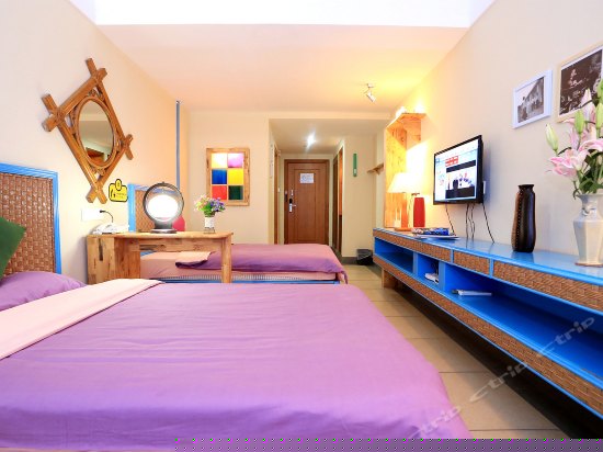 天涯若比邻双床房