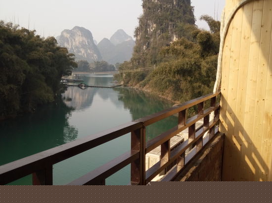 江景阳台木家庭房