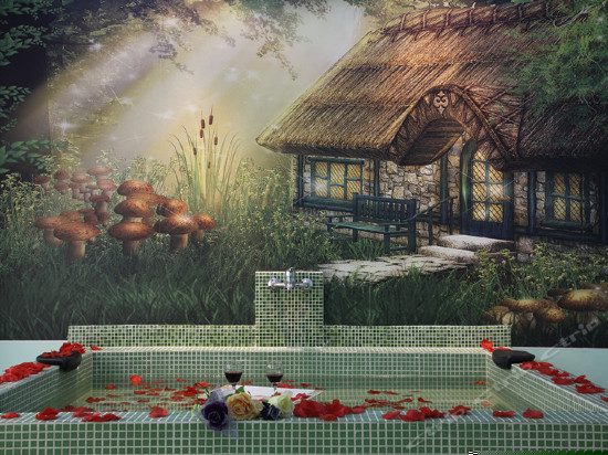 芳香蜜语精装景观蜜月房（1房1厅1卫）