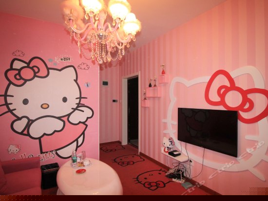 Hello Kitty主题大床房
