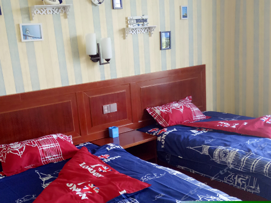 地中海风情双床房