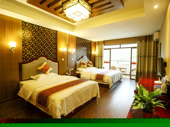 独立阳台观景双床房