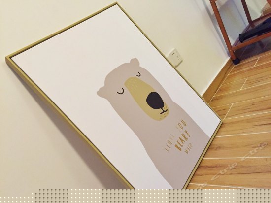 原木清新架子床房