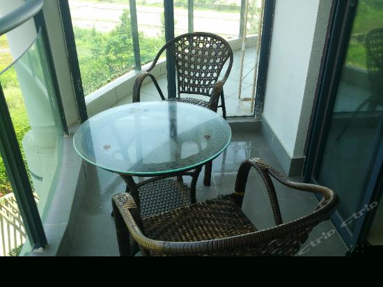 温馨园景大床房