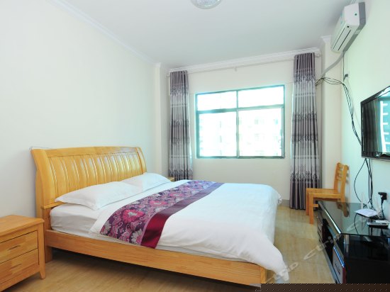 温馨园景子母套房