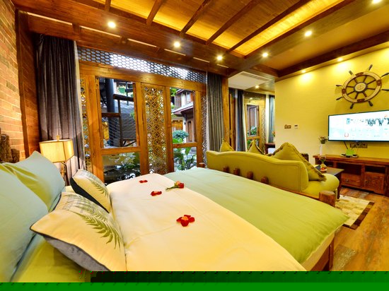 爱尚院花园浪漫大床房