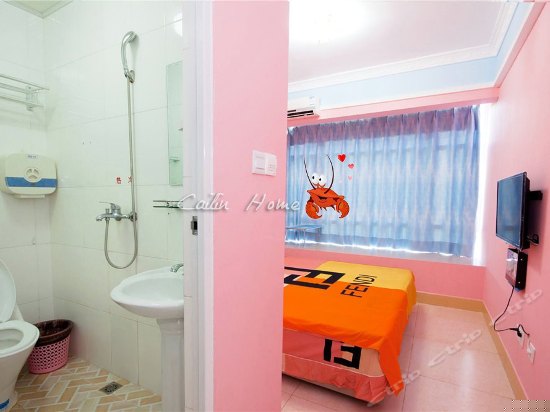 阳台海景独卫三人房