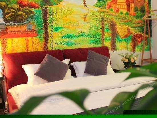 风花雪月主题大床房