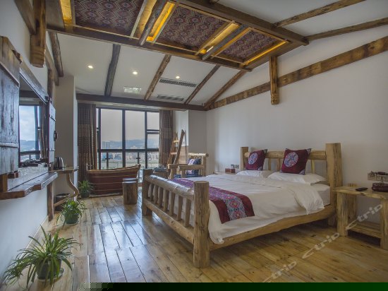 土家木桶大床房-澧水河畔观景房