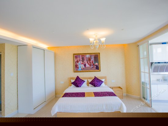 阳台海景主题大床房