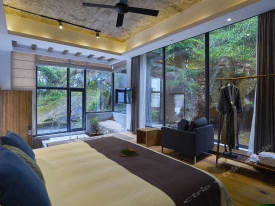 山院一苔绿景观大床