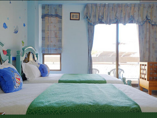 维多利亚海洋风四人房