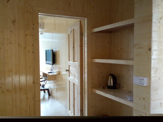 江景阳台木家庭房