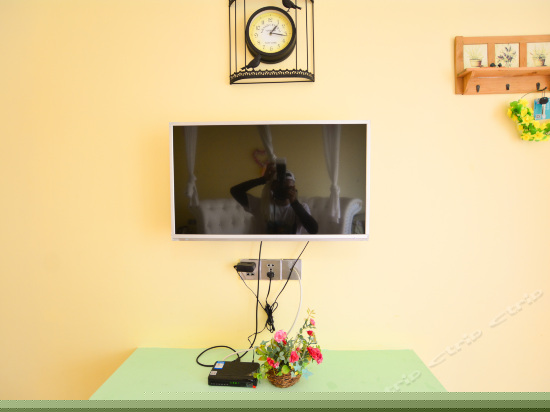 阳台海景圆床房