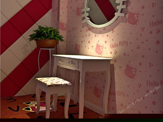 Hello Kitty 主题大床房