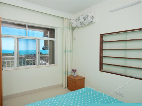 高层豪华正海景180度四室一厅套房702