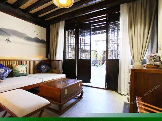 庭院星空复式双人间