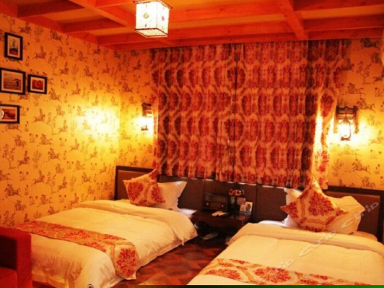 浪漫风情双床房