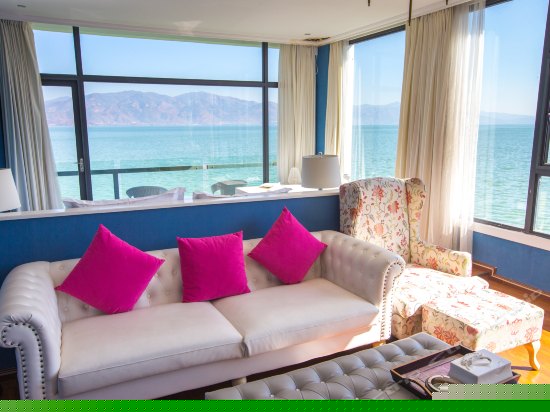 豪华海景浴缸房