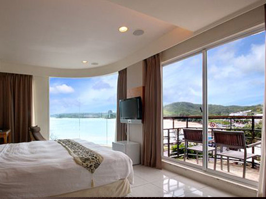 双边海景双人房