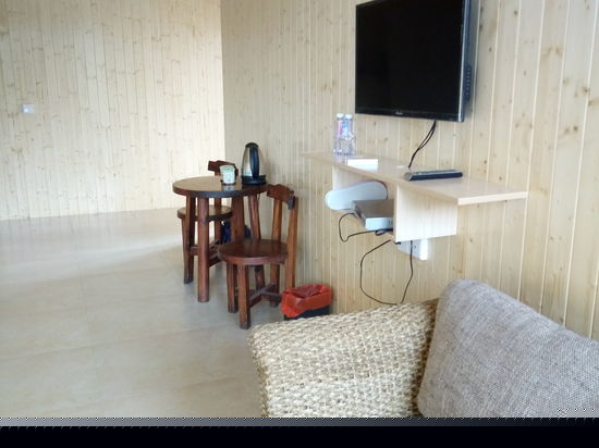 江景阳台木家庭房