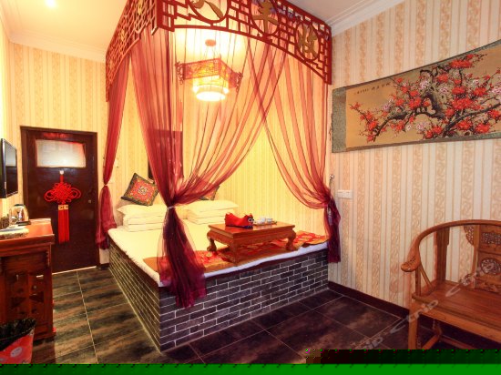 明清富贵土炕房