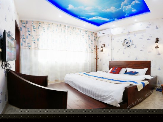 幸福启航主题船床房