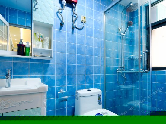 地中海主题小海景两室一厅