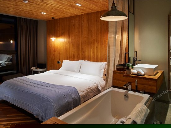 最美夕阳海景大床房