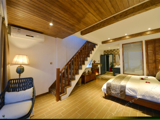 东南亚风复式海景套房