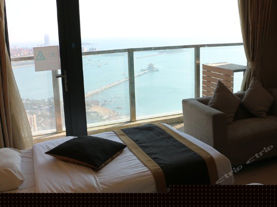 豪华栈桥海景双床房