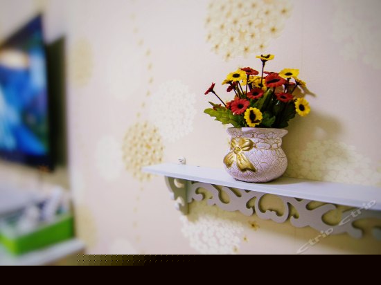 大白主题大床房